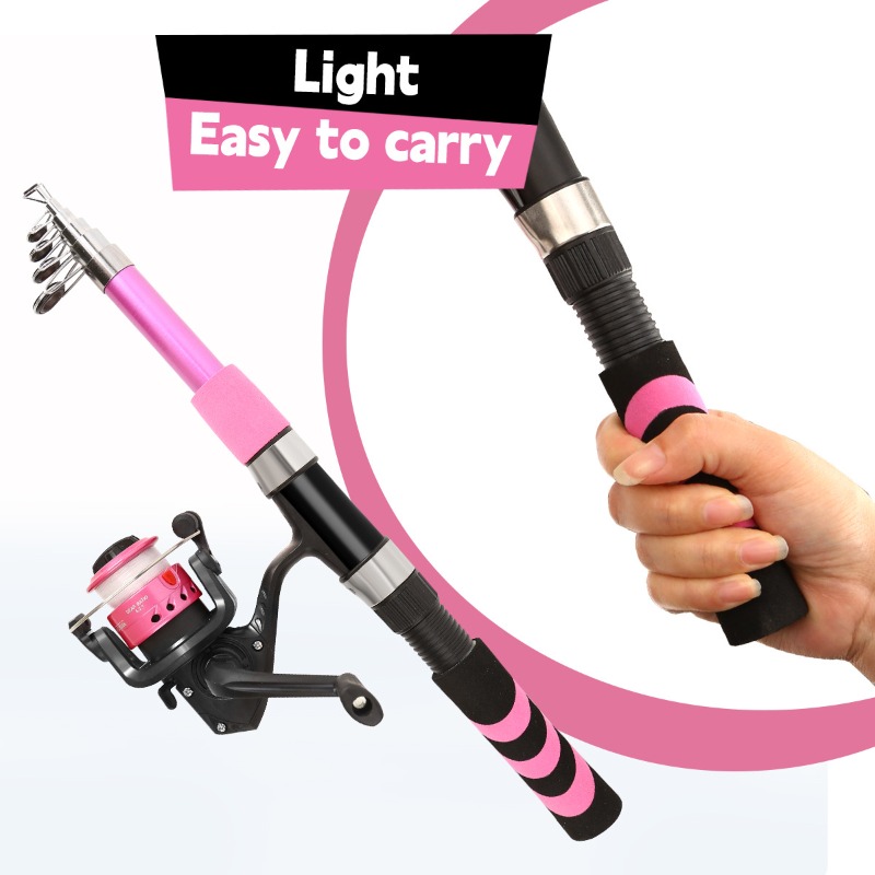 Fishing Rod Combo - Kids Adult Beginner Fishing Rod Combo