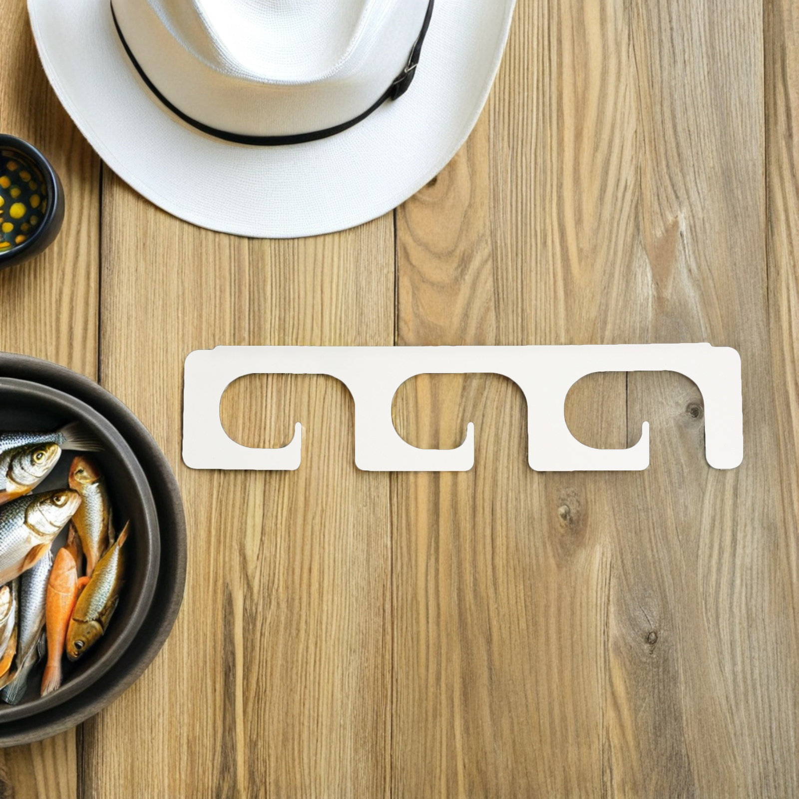 Fishing Rod Rack - 1Pair Wall-Mounted Fishing Rod Rack Heavy