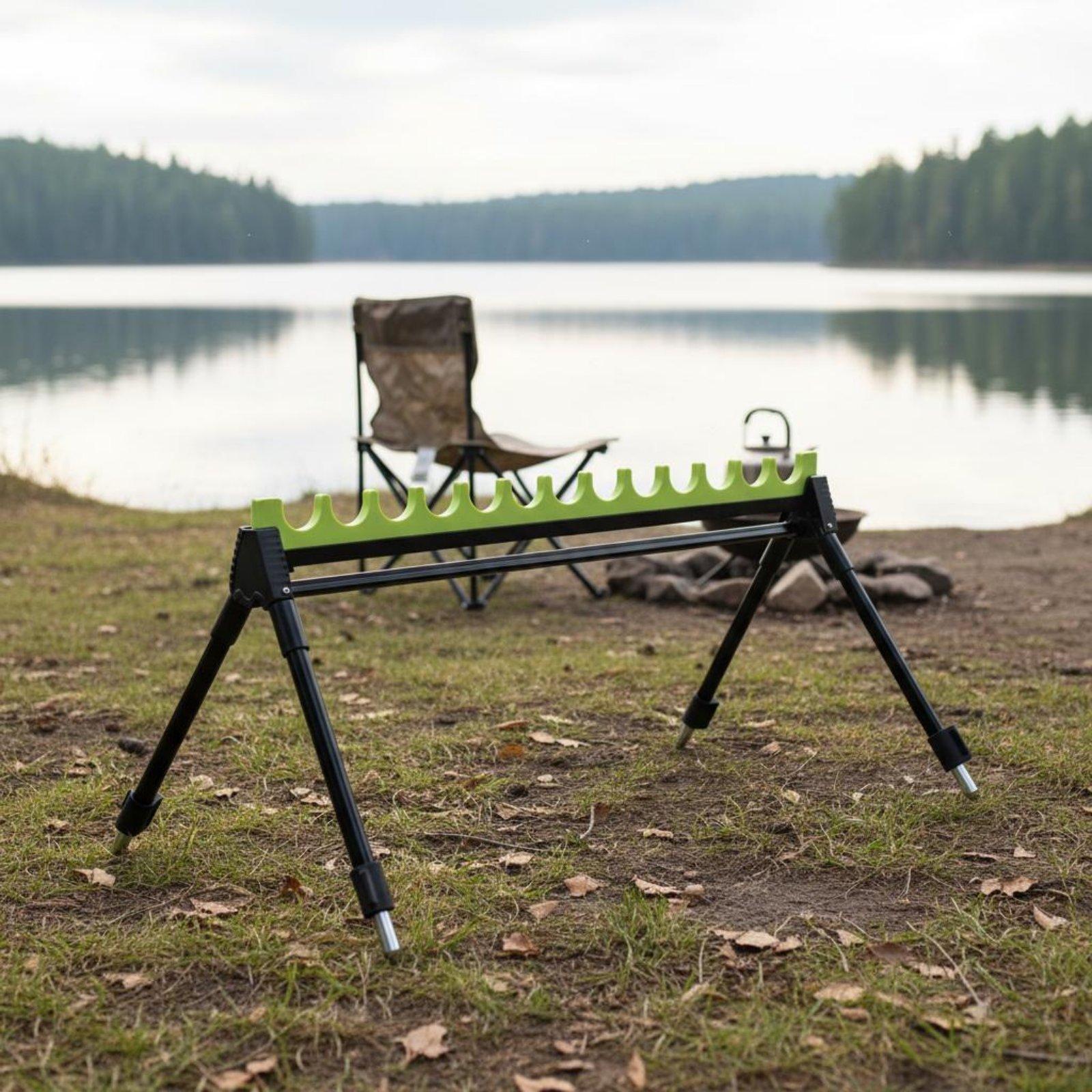 Multi Slot Fishing Rod Stand P - Fishing Rod Telescopic 评论和价格