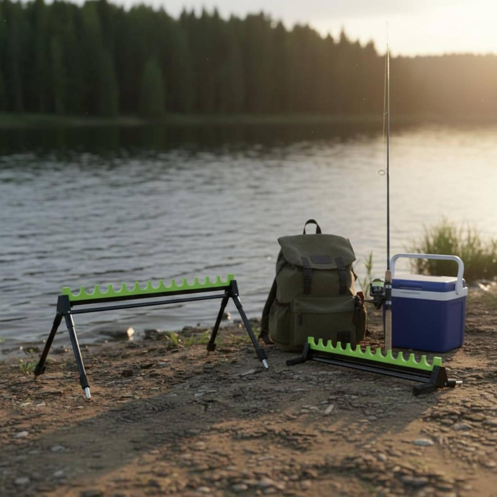 Multi Slot Fishing Rod Stand P - Fishing Rod Telescopic 评论和价格
