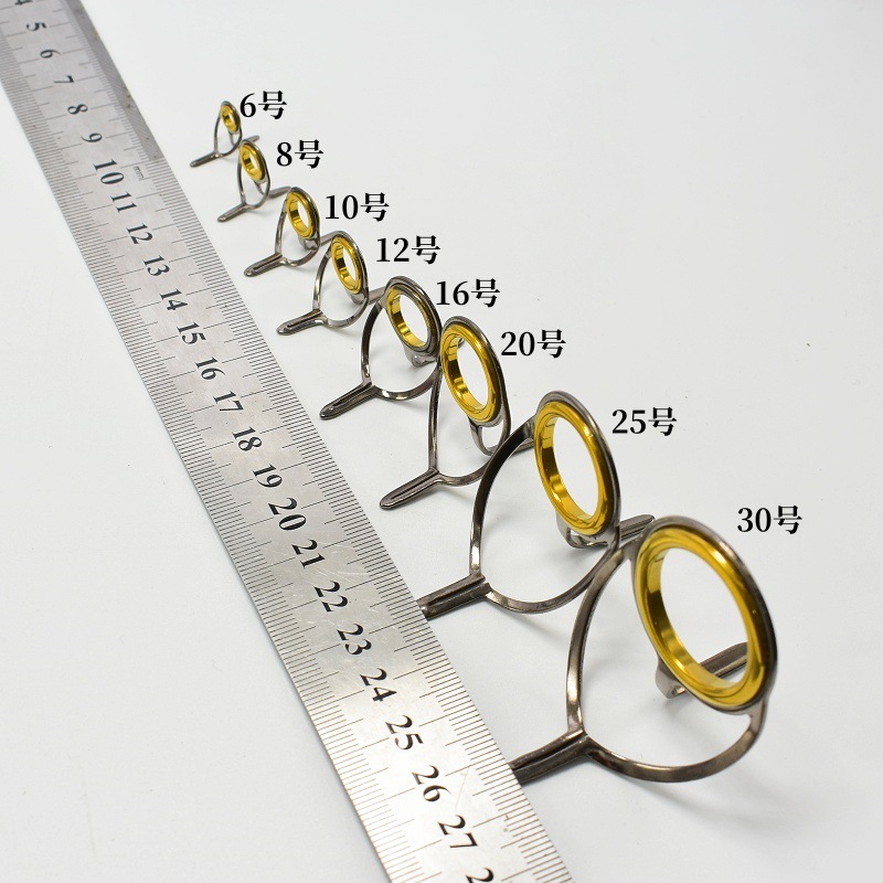 8Pcs Fishing Tackle Stainless  - Fishing Rod Building Kit 评论和价格