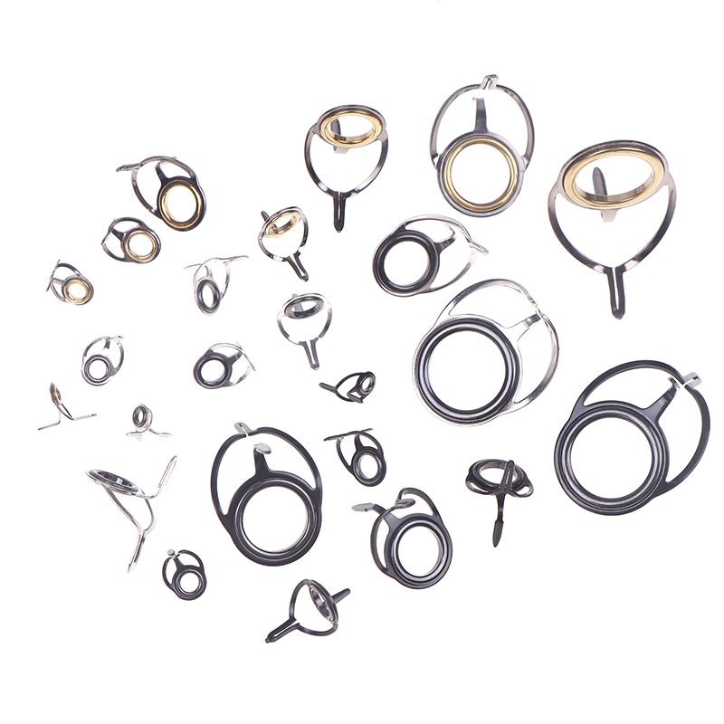 8Pcs Fishing Tackle Stainless  - Fishing Rod Building Kit 评论和价格