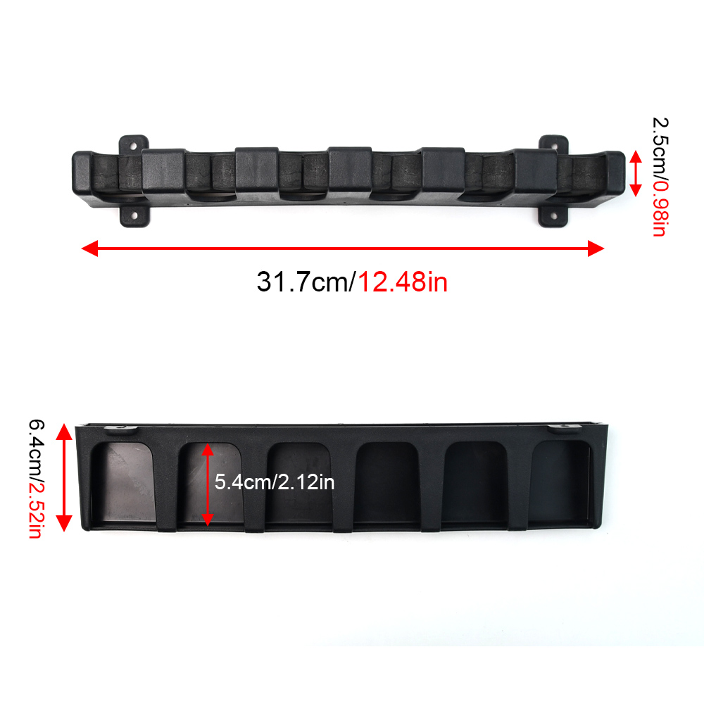 Topranc Horizontal Wall Mount  - Fishing Rod Rack 评论和价格