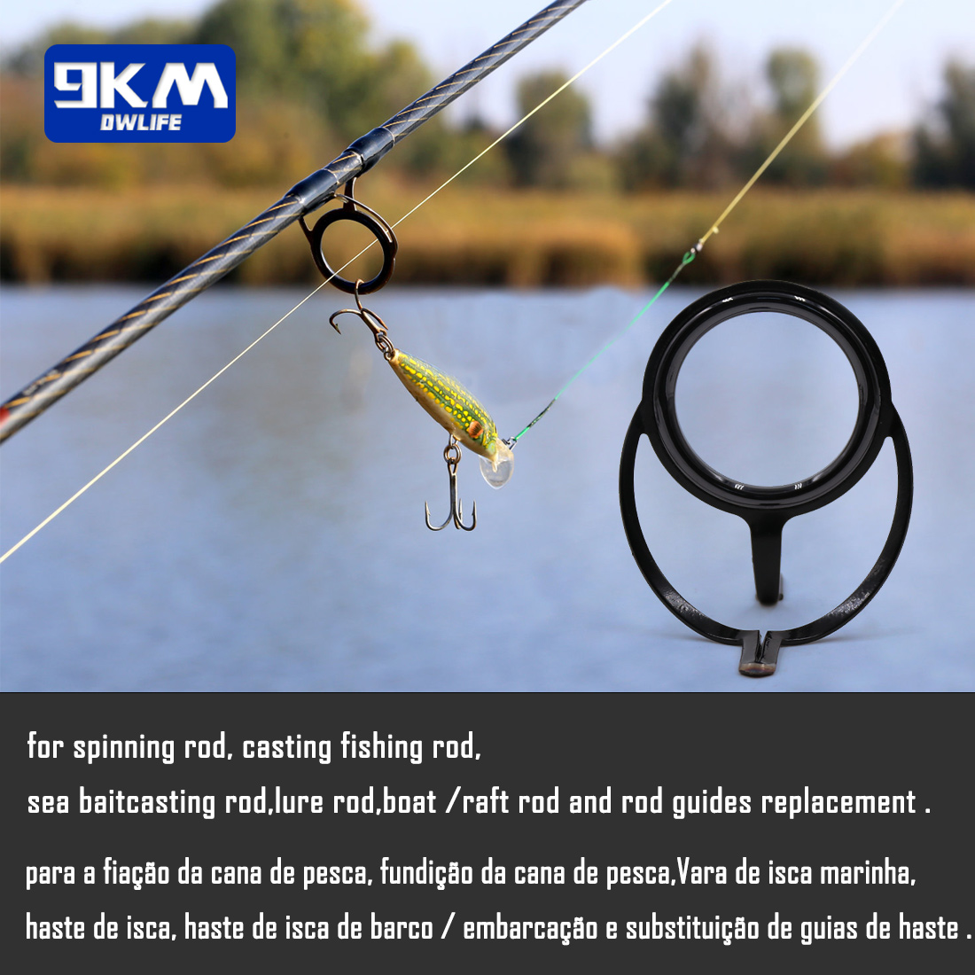 Fishing Rod Repair Kit Spinnin - Fishing Rod Repair Kit 评论和价格