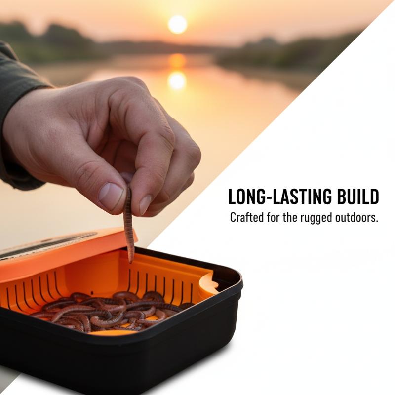 New Carp Fishing Bait Box Feed - Fishing Rod Case 评论和价格