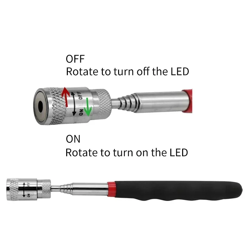 Telescopic Magnetic Pen with L - Fishing Rod Telescopic 评论和价格
