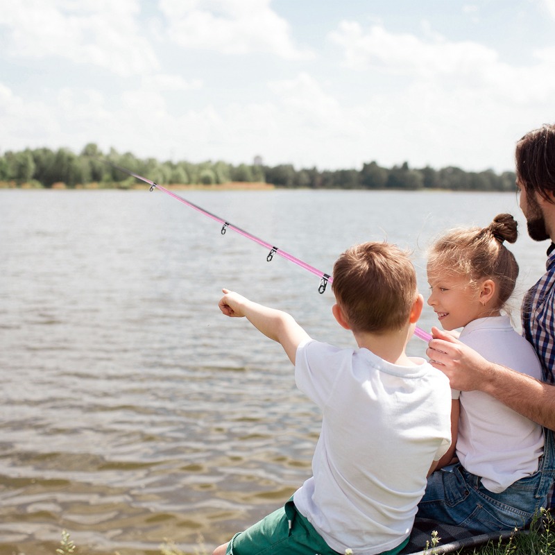 Kids Adult Beginner Fishing Ro - Fishing Rod Combo 评论和价格