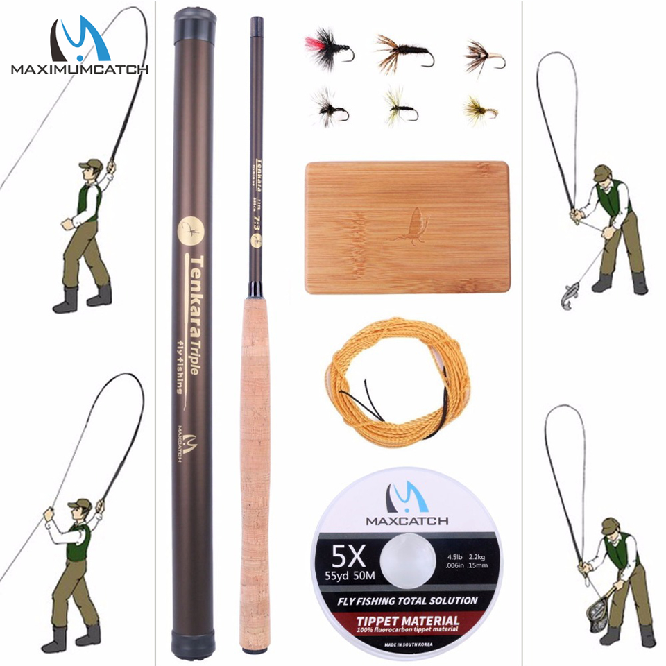 Maximumcatch 9-13FT V-Tenkara  - Fishing Rod Carbon Fiber 评论和价格