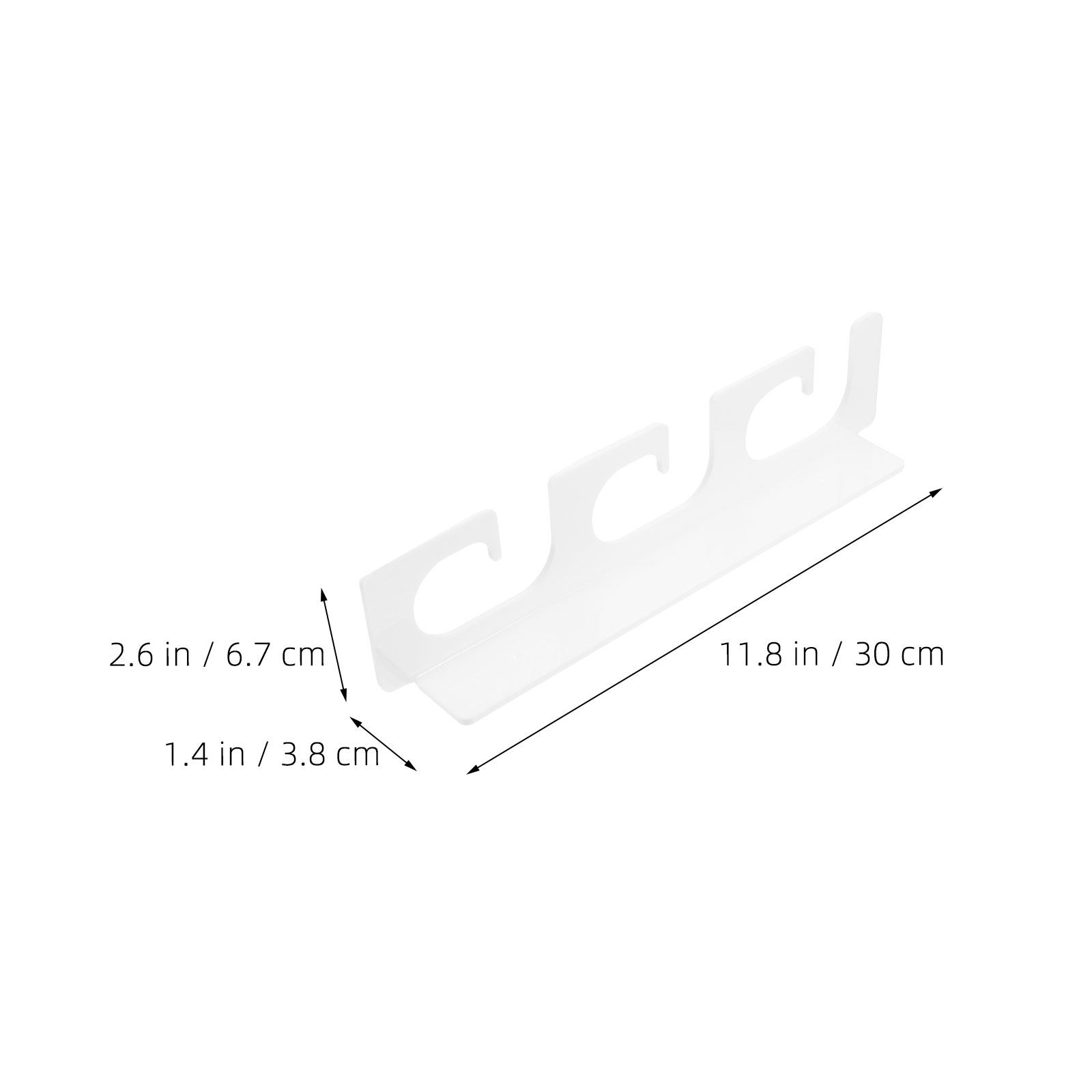 1Pair Wall-Mounted Fishing Rod - Fishing Rod Rack 评论和价格