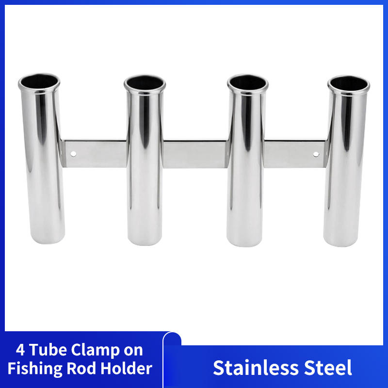Stainless Steel 4 Tubes Rod Ho - Fishing Rod Boat 评论和价格