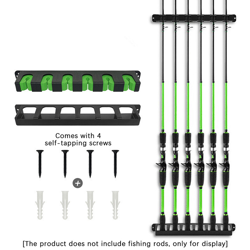New Fishing Rod Holders 6-Rod  - Fishing Rod Repair Kit 评论和价格