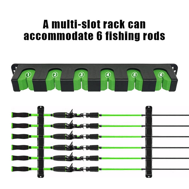 New Fishing Rod Holders 6-Rod  - Fishing Rod Repair Kit 评论和价格