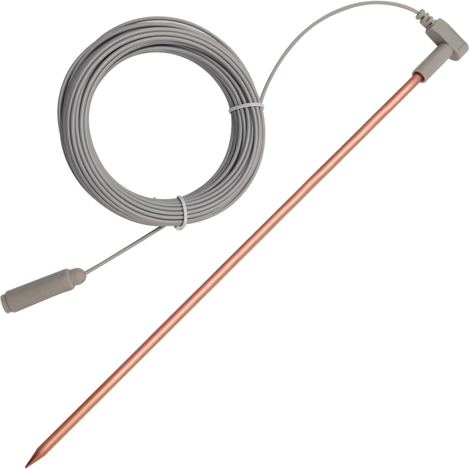 Copper Ground Rod with 40 ft/1 - Fishing Rod Travel 评论和价格