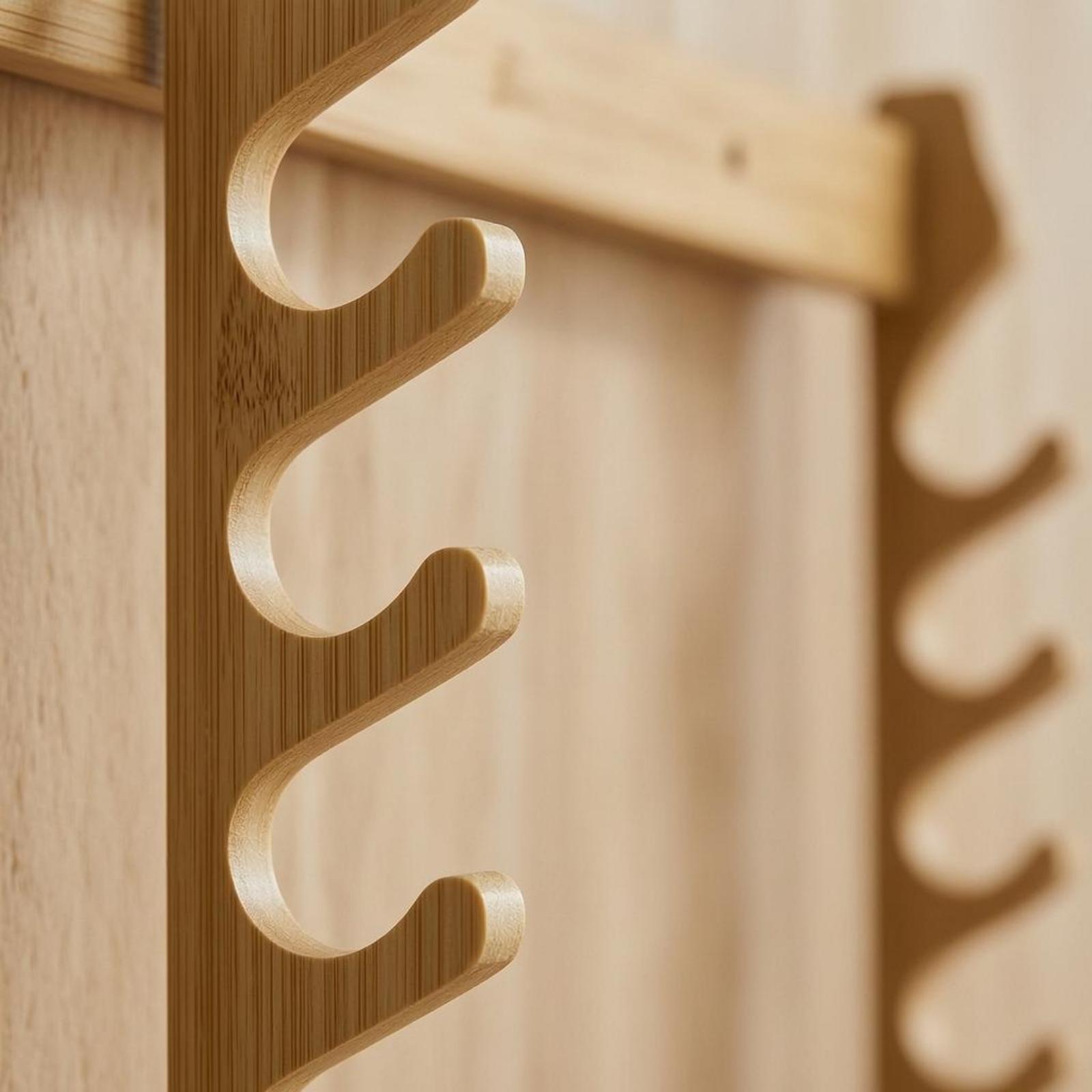 Bamboo Fishing Rod Holder Wall - Fishing Rod Rack 评论和价格