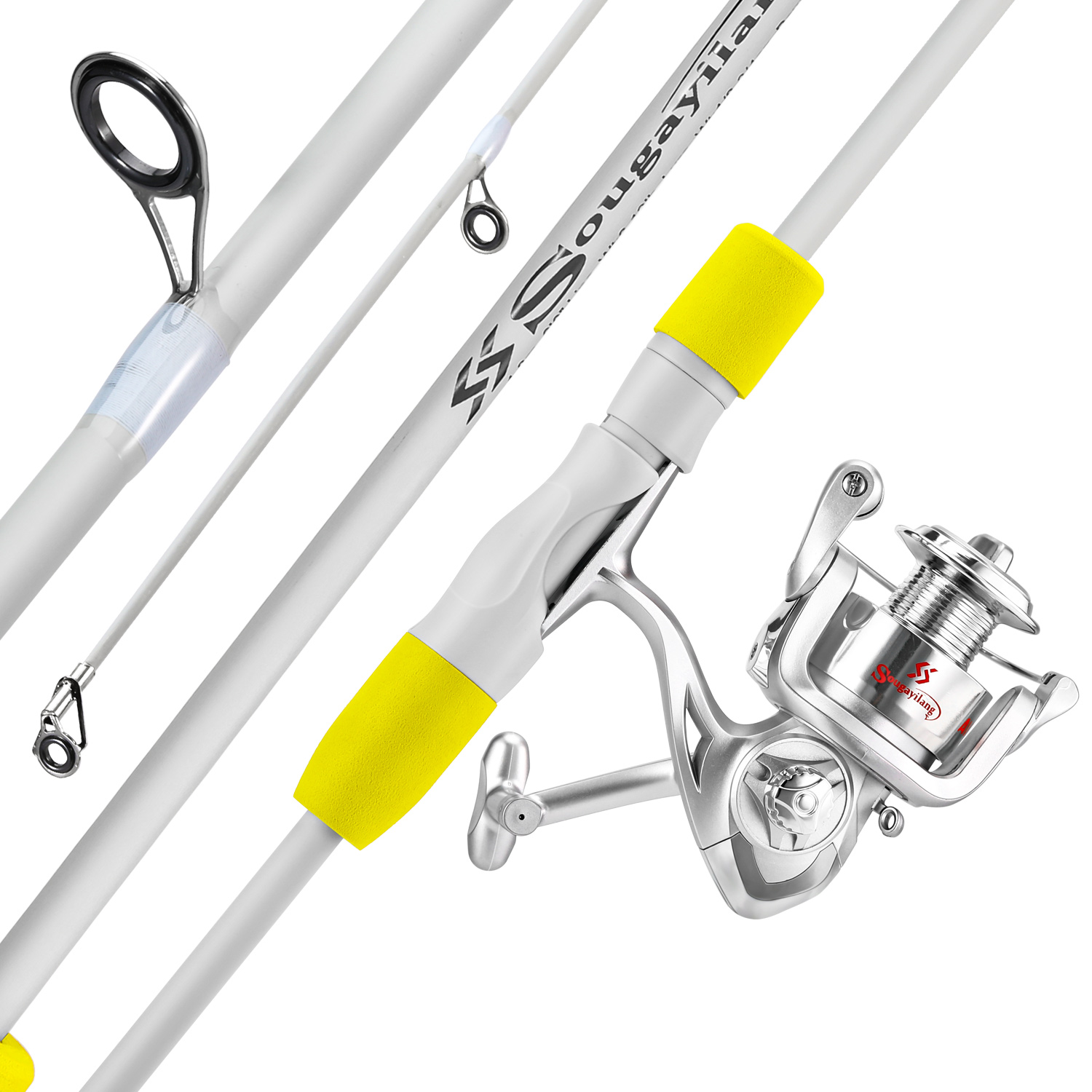 Sougayilang 2section Spinning  - Fishing Rod Carbon Fiber 评论和价格